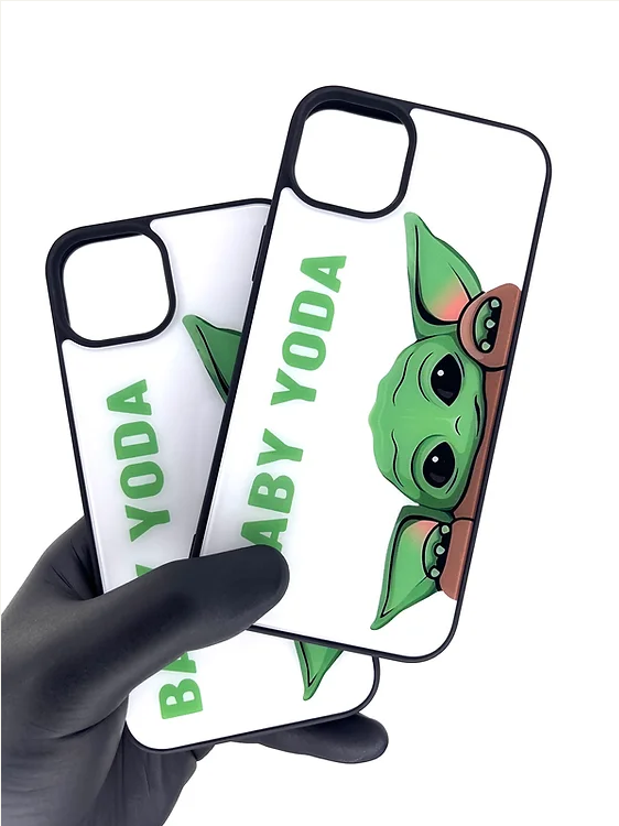 iPhone Gloss Finish Case baby Yoda